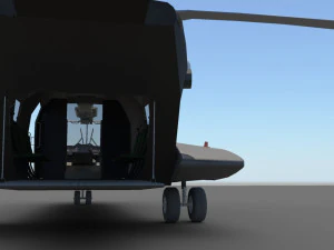 army helicopter 3D Model