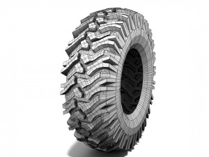 tyres pack 3D 모델