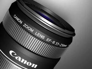 canon efs lens 3D Model
