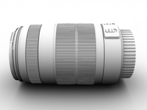 canon efs lens 3D मॉडल