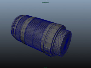 canon efs lens 3D मॉडल