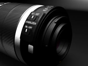 canon efs lens 3D Model
