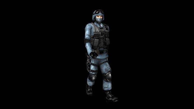 army men with rigging 3D मॉडल .c4d .max .obj .3ds .fbx .stl .blend 
