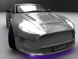 aston martin db9 3D Model