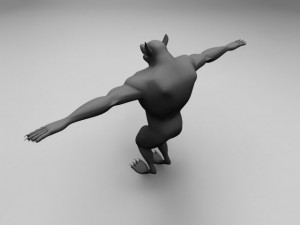 werewolf 3D Model