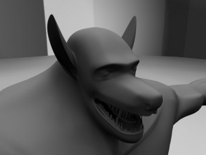 werewolf 3D Model