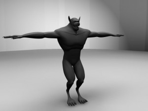 werewolf 3D Model