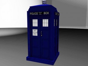 type 40 tardis 3D-Modell