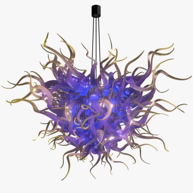 design crystal chandelier 3D मॉडल .c4d .max .obj .3ds .fbx .stl .blend 