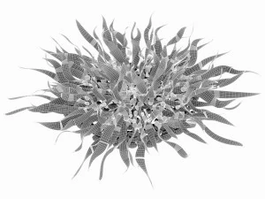 design crystal chandelier 3D Model