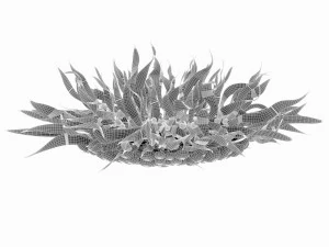 design crystal chandelier 3D Model