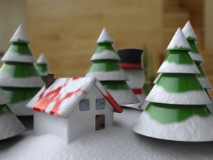 snowglobe animated 3D Model