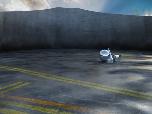 exterior scene 3D 모델