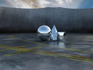 exterior scene 3D 모델