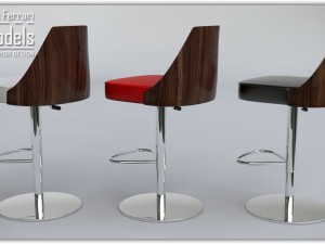 stool 3D 模型