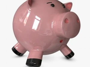 aardewerk varken 3D Model