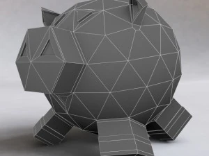 pottery pig 3D Model