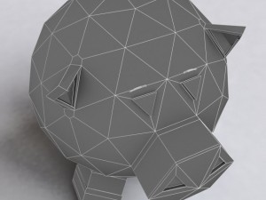 pottery pig 3D 模型