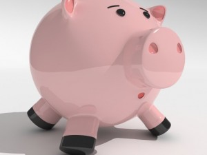 pottery pig 3D 模型