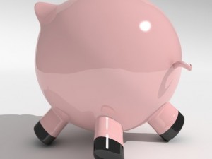 pottery pig 3D 模型