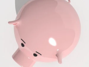 pottery pig 3D Model