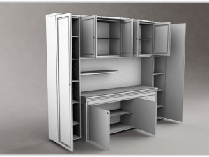 dining room sideboard 3D Model