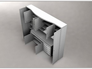 dining room sideboard 3D Model