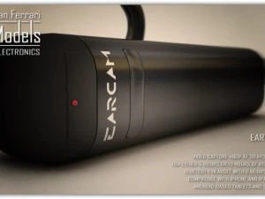ear video camera 3D Model
