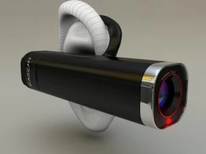 ear video camera 3D Model