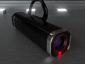 ear video camera Modello 3D