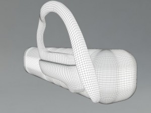 ear video camera Modello 3D