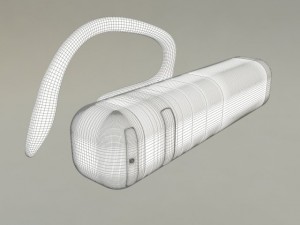 ear video camera Modello 3D