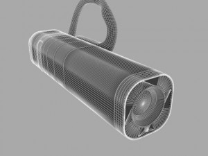 ear video camera Modello 3D