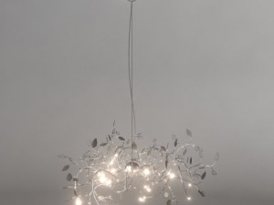 modern design foliage chandelier 3D Model