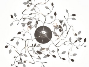 modern design foliage chandelier 3D Model