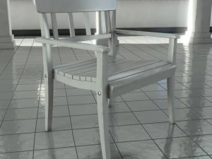 angso chair 3D Model