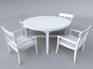 angso chair 3D Model