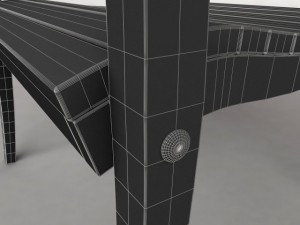 angso chair 3D Модель