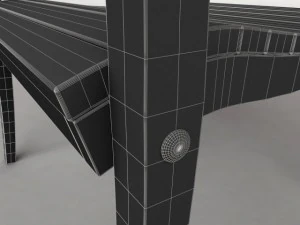 angso chair 3D Model