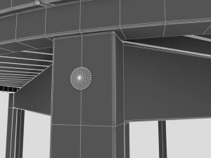 angso table 3D Model