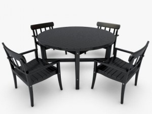 angso garden set 3D मॉडल
