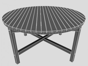angso garden set 3D मॉडल