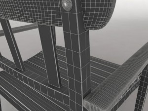 angso garden set 3D मॉडल