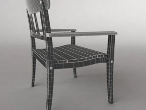 angso garden set 3D Model