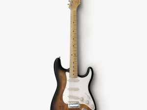 fender stratocaster guitar 3D Model