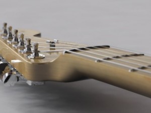 fender stratocaster guitar Modèle 3D