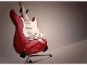 fender stratocaster guitar 3D Model
