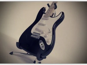 fender stratocaster guitar 3D Model