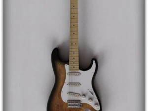 fender stratocaster guitar 3D Model