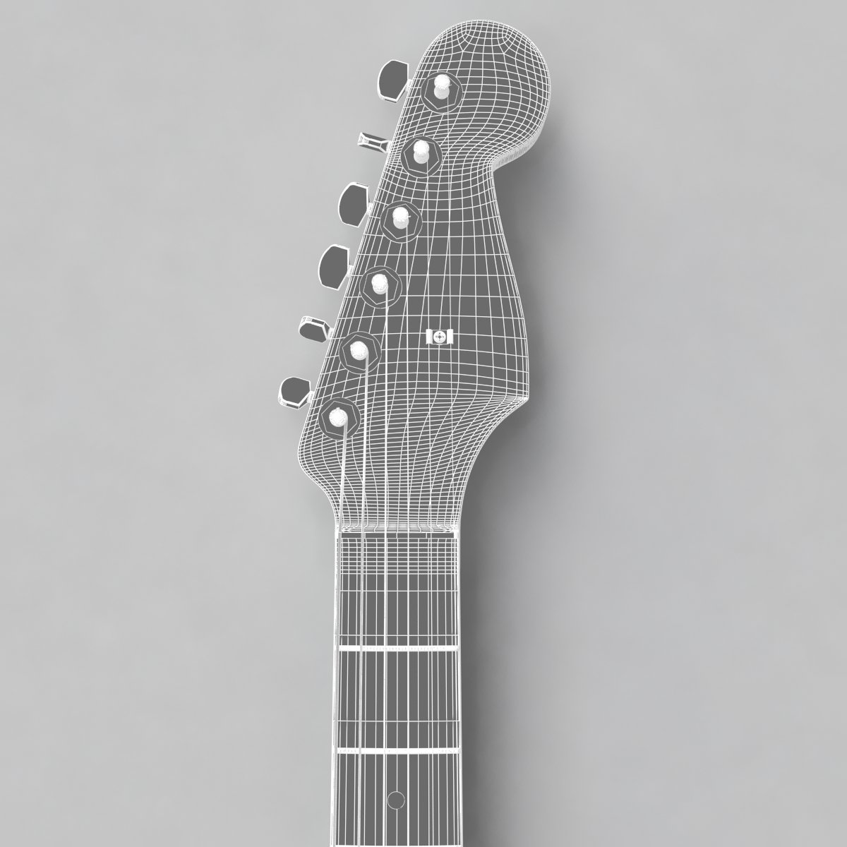 Гитара 3д модель